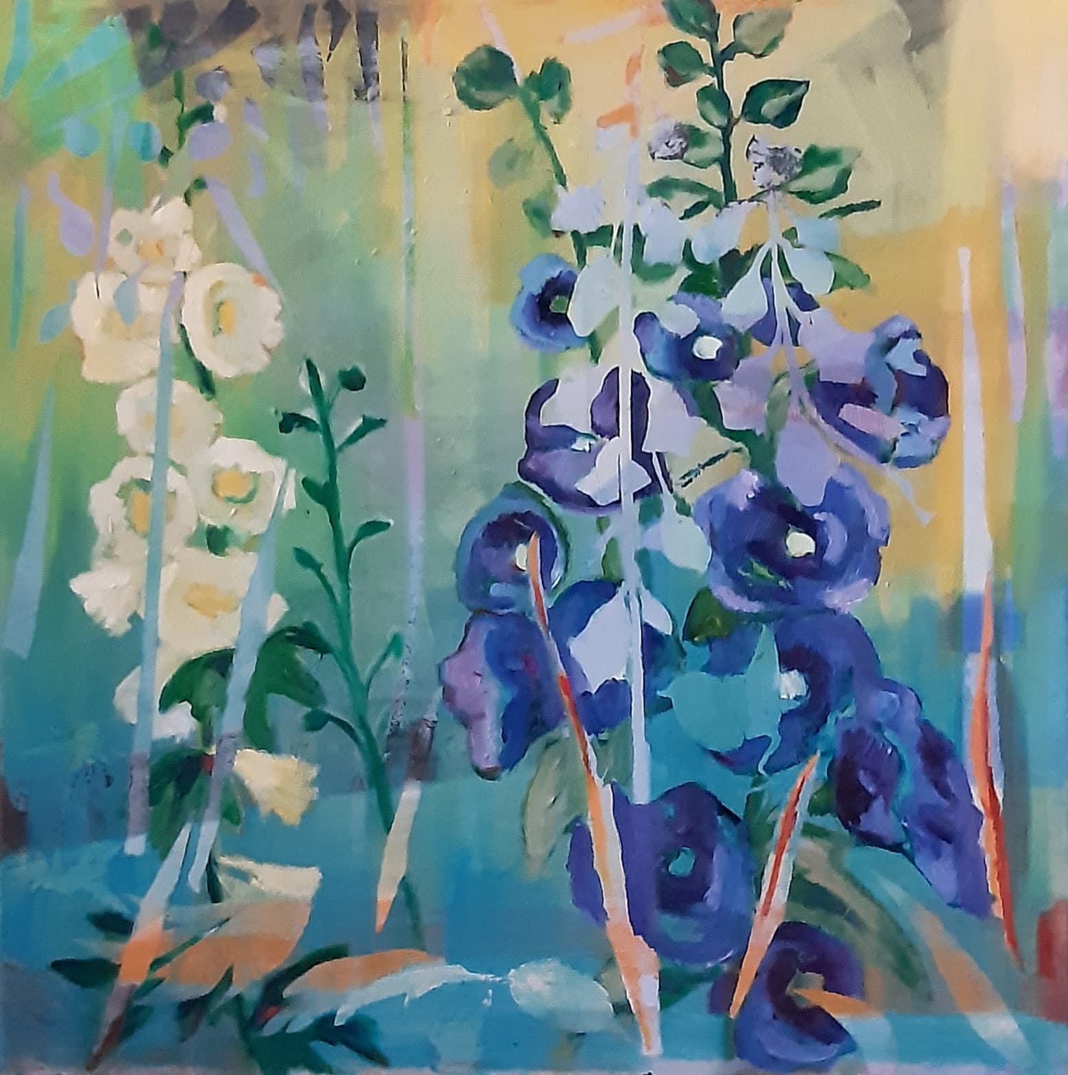 De blauwe stok — Le Jardin